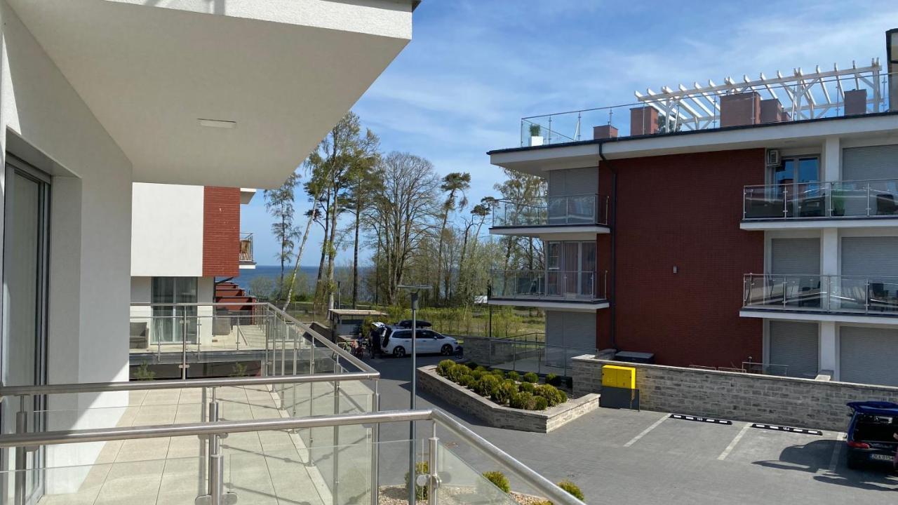 Apartament Magma Z Basenem Morska Klifowa Rewal Exteriör bild